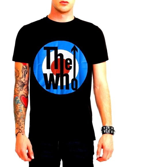 The Who MOD Logo power pop rock Official T-Shirt S NWT - Picture 1 of 3